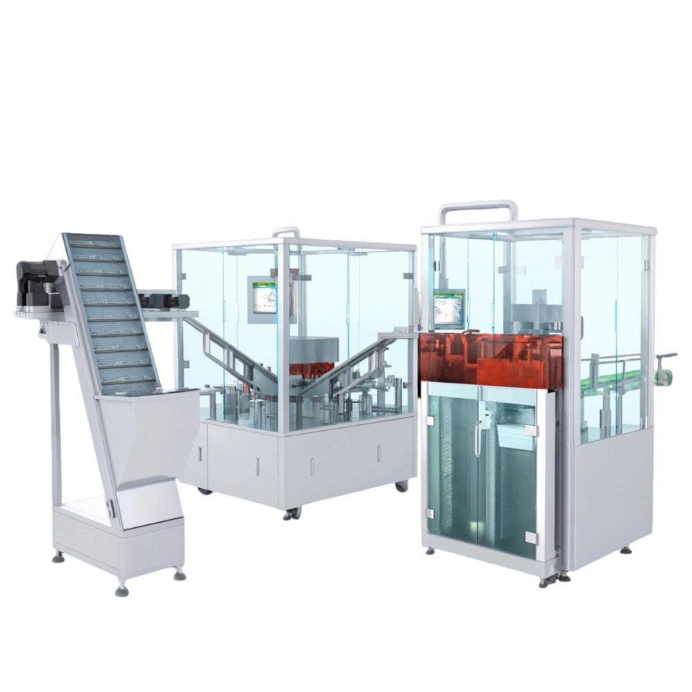 Automatic Syringe Labeller with Bar Twisting - No BG