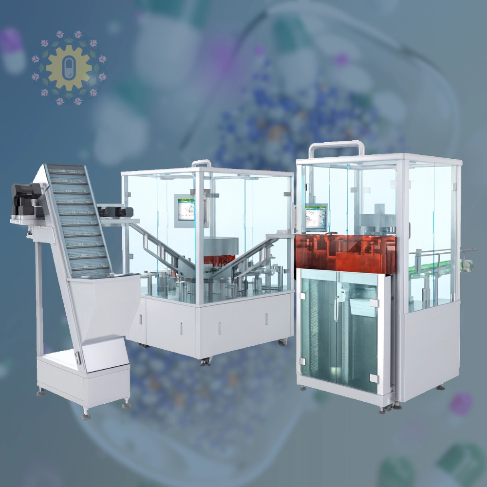 Automatic Syringe Labeller with Bar Twisting